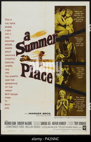 Original Film Titel: A SUMMER PLACE. Englischer Titel: A SUMMER PLACE. Regisseur: Delmer Daves. Jahr: 1959. Quelle: WARNER BROTHERS/Album Stockfoto