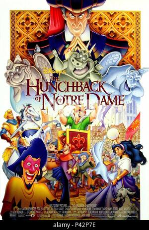 Original Film Titel: Der Glöckner von Notre Dame. Englischer Titel: Der Glöckner von Notre Dame. Regisseur: Gary TROUSDALE, KIRK WISE. Jahr: 1996. Credit: WALT DISNEY PRODUCTIONS/Album Stockfoto