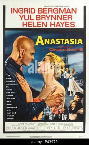 Original Film Titel: Anastasia. Englischer Titel: Anastasia. Film Regie: Anatole Litvak. Jahr: 1956. Quelle: 20th Century Fox/Album Stockfoto