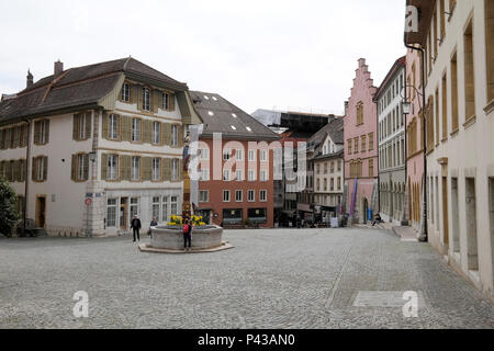 Schweiz, Biel, Biel, Altstadt Stockfoto