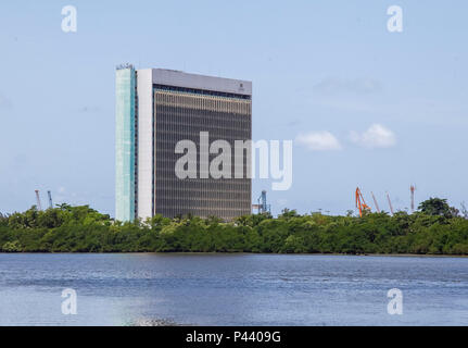 Vista Prefeitura Recife do Cais da Aurora Recife/PE, Brasilien 12/10/2013. Foto: Carlos Ezequiel Vannoni/Fotoarena Stockfoto