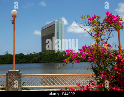 Vista Prefeitura Recife do Cais da Aurora Recife/PE, Brasilien 12/10/2013. Foto: Carlos Ezequiel Vannoni/Fotoarena Stockfoto