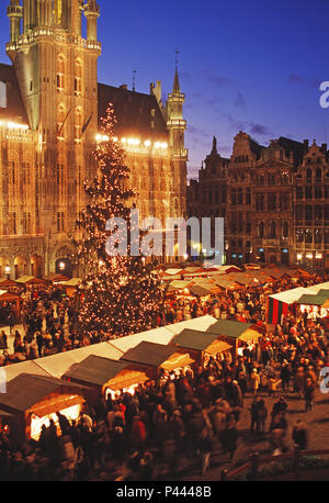 Köln Weihnachtsmarkt, Deutschland Stockfoto