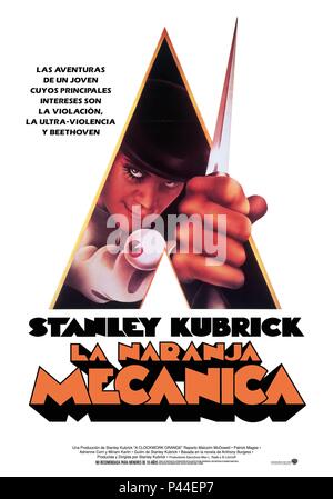 Original Film Titel: Uhrwerk Orange. Englischer Titel: A Clockwork Orange. Regisseur: Stanley Kubrick. Jahr: 1971. Quelle: WARNER BROS. Bilder / Album Stockfoto