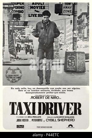 Original Film Titel: Taxi Driver. Englischer Titel: Taxi Driver. Regisseur: Martin Scorsese. Jahr: 1976. Quelle: Columbia Pictures/Album Stockfoto