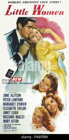 Original Film Titel: kleine Frauen. Englischer Titel: kleine Frauen. Film Regie: MERVYN LEROY. Jahr: 1949. Credit: MGM /Album Stockfoto