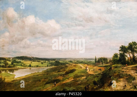 Malerei der Vale der Gesundheit am Hampstead Heath John Constable datiert 1827 Stockfoto