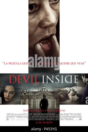 Original Film Titel: DEVIL INSIDE, DIE. Englischer Titel: DEVIL INSIDE, DIE. Regisseur: WILLIAM BRENT DELL. Jahr: 2012. Credit: Prototyp/Album Stockfoto