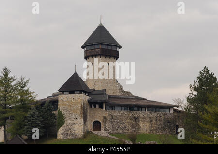 Velika Kladusa Schloss - Kula Hrnjica Muje, Bosnien Stockfoto