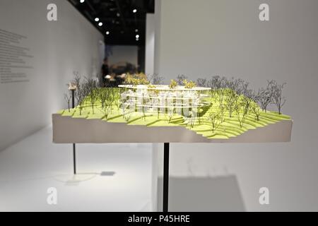 Japan Haus am 22. Juni 2018 offen Stockfoto