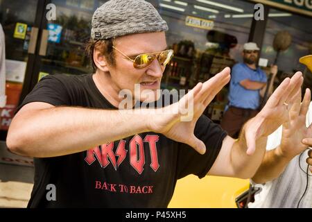 Original Film Titel: GRINDHOUSE - Death Proof. Englischer Titel: GRINDHOUSE. Regisseur: Quentin Tarantino. Jahr: 2007. Stars: Quentin Tarantino. Quelle: DIMENSION FILMS/A BAND APART/GROSS REDEN PRODUKTIONEN/DARTMOUTH/Album Stockfoto
