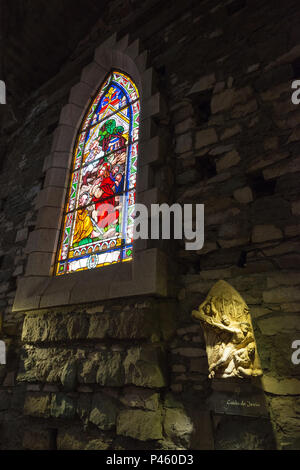 Die Kathedrale Unserer Lieben Frau von Nahuel Huapi [1] (Spanisch: Catedral de Nuestra Señora Del Nahuel Huapi) [2] auch San Carlos de Bariloche entfernt. Stockfoto