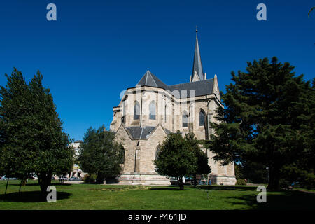 Die Kathedrale Unserer Lieben Frau von Nahuel Huapi [1] (Spanisch: Catedral de Nuestra Señora Del Nahuel Huapi) [2] auch San Carlos de Bariloche entfernt. Stockfoto