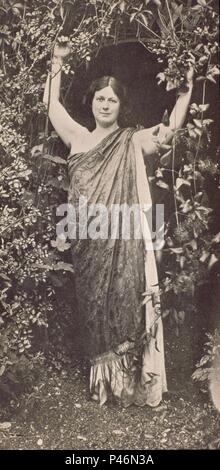 ISADORA DUNCAN. Stockfoto