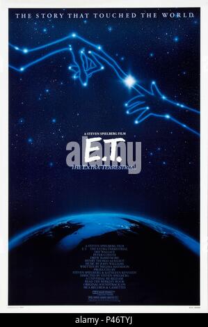 Original Film Titel: E.T. DER AUSSERIRDISCHEN. Englischer Titel: E.T. DER AUSSERIRDISCHEN. Regisseur: Steven Spielberg. Jahr: 1982. Quelle: UNIVERSAL PICTURES/Album Stockfoto