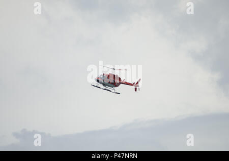 Bali Luft - Hubschrauber Sky Tours, Bali - Indonesien Stockfoto