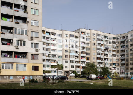 Sofia, Bulgarien, Fertighäuser Immobilien Stockfoto