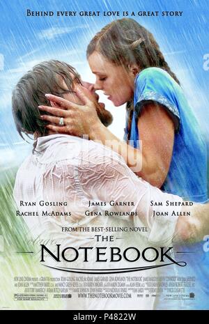 Original Film Titel: DAS NOTEBOOK. Englischer Titel: The Notebook. Regisseur: NICK CASSAVETES. Jahr: 2004. Quelle: New Line Cinema/Album Stockfoto