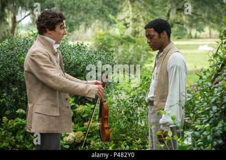 Film Title: 12 Jahre ein Sklave. Englischer Titel: 12 Jahre ein Sklave. Regisseur: Steven R. MCQUEEN. Jahr: 2013. Stars: CHIWETEL EJIOFOR; Benedict Cumberbatch. Credit: Regency Enterprises/Album Stockfoto