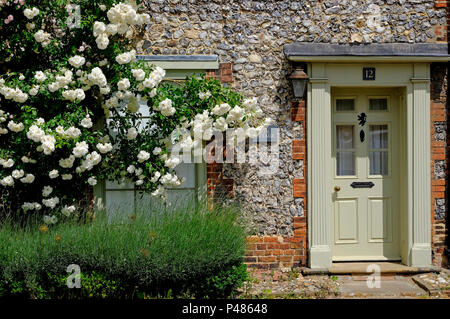 Hübsches Häuschen in Burnham Market, North Norfolk, England Stockfoto