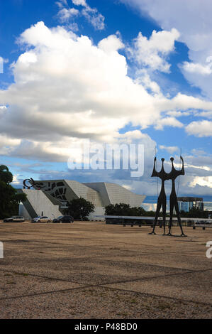 BRASÍLIA, DF - 23/03/2015: Praça dos Três PODERES. (Foto: Saulo Cruz/Fotoarena) Stockfoto