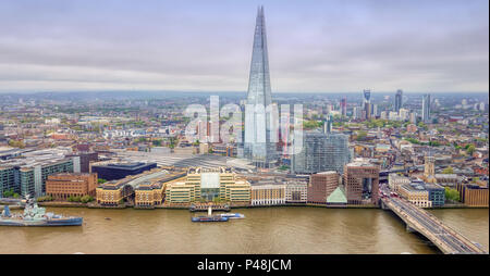 London, Ansicht von Sky Garden, Stockfoto