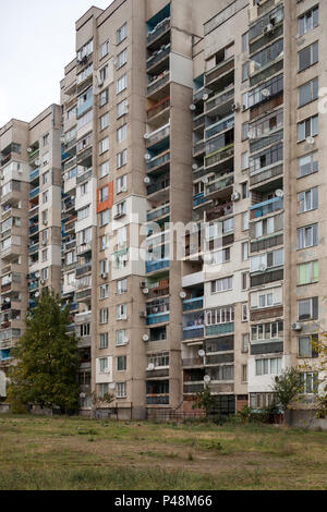 Sofia, Bulgarien, Fertighäuser Immobilien Stockfoto
