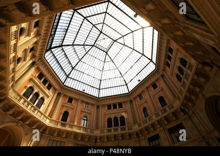 Galleria Geometrica, Salone Mercato Pavia, Lombardei, Italien Stockfoto