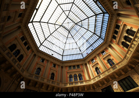 Galleria Geometrica, Salone Mercato Pavia, Lombardei, Italien Stockfoto