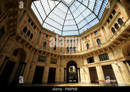 Galleria Geometrica, Salone Mercato Pavia, Lombardei, Italien Stockfoto