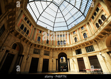 Galleria Geometrica, Salone Mercato Pavia, Lombardei, Italien Stockfoto