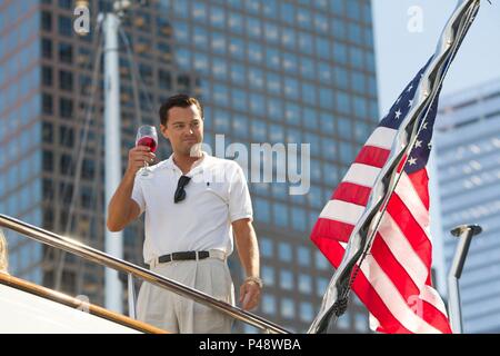 Original Film Titel: DER WOLF DER WALL STREET. Englischer Titel: DER WOLF DER WALL STREET. Regisseur: Martin Scorsese. Jahr: 2013. Stars: LEONARDO DICAPRIO. Credit: roter Granit BILDER / Album Stockfoto