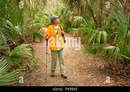 Nature Trail, Lake Woodruff National Wildlife Refuge, Florida Stockfoto