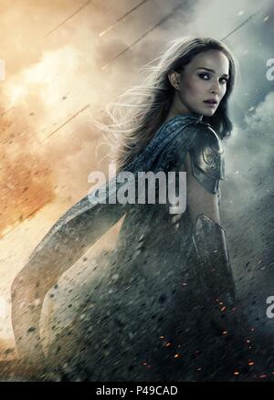 Original Film Titel: Thor: die dunkle Welt. Englischer Titel: Thor: die dunkle Welt. Regisseur: ALAN TAYLOR. Jahr: 2013. Stars: NATALIE PORTMAN. Credit: MARVEL STUDIOS/Album Stockfoto