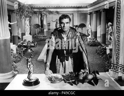 Original Film Titel: Spartacus. Englischer Titel: Spartacus. Regisseur: Stanley Kubrick. Jahr: 1960. Stars: Laurence Olivier. Credit: BRYNA/Universal/Album Stockfoto