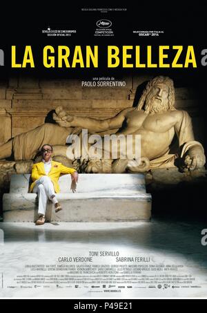 Original Film Titel: LA GRANDE BELLEZZA. Englischer Titel: Die große Schönheit. Film Regie: Paolo Sorrentino. Jahr: 2013. Quelle: INDIGO FILM/Album Stockfoto