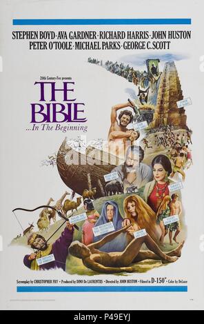 Original Film Titel: DIE BIBEL: AM ANFANG.... Englischer Titel: DIE BIBEL: AM ANFANG.... Regisseur: John HUSTON. Jahr: 1966. Credit: DE LAURENTIS/20 TH CENTURY FOX/Album Stockfoto