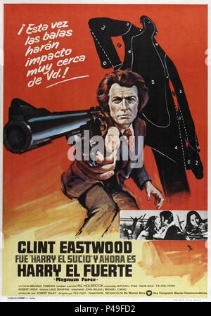 Original Film Titel: MAGNUM FORCE. Englischer Titel: MAGNUM FORCE. Regisseur: TED POST. Jahr: 1973. Quelle: COLUMBIA/Warner/Album Stockfoto