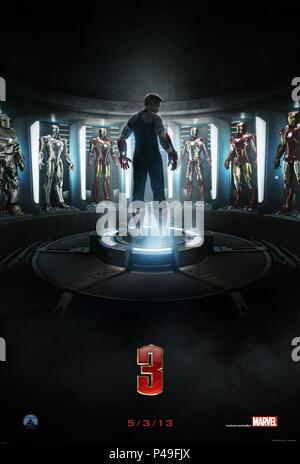 Original Film Titel: IRON MAN 3. Englischer Titel: IRON MAN 3. Regisseur: SHANE BLACK. Jahr: 2013. Credit: MARVEL STUDIOS/Album Stockfoto