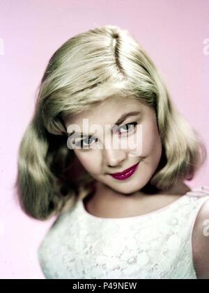 Stars: Sandra Dee. Stockfoto