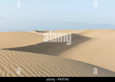 Wüste - schöne Landschaft mit Sanddünen Stockfoto