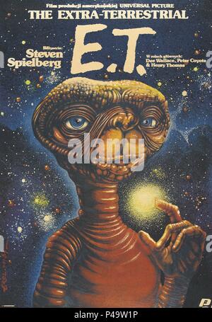 Original Film Titel: E.T. DER AUSSERIRDISCHEN. Englischer Titel: E.T. DER AUSSERIRDISCHEN. Regisseur: Steven Spielberg. Jahr: 1982. Quelle: UNIVERSAL PICTURES/Album Stockfoto