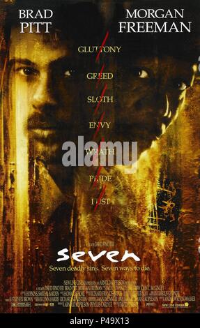 Original Film Titel: 7. Englischer Titel: Sieben. Regisseur: David Fincher. Jahr: 1995. Quelle: New Line Cinema/Album Stockfoto