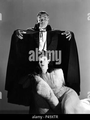 Original Film Titel: Sohn von Dracula. Englischer Titel: Sohn von Dracula. Regisseur: ROBERT SIODMAK. Jahr: 1943. Stars: DRACULA, LON CHANEY JR.; LOUISE ALLBRITTON. Quelle: UNIVERSAL PICTURES/Album Stockfoto