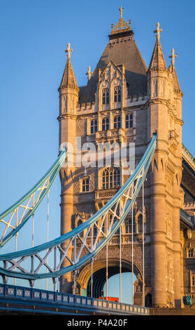 Tower Bridge, London, Vereinigtes Königreich. Stockfoto