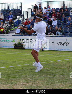 Liverpool, Großbritannien, Bmw International Tennis Turnier in Liverpool, Kredit Ian Fairbrother/Alamy leben Nachrichten Stockfoto