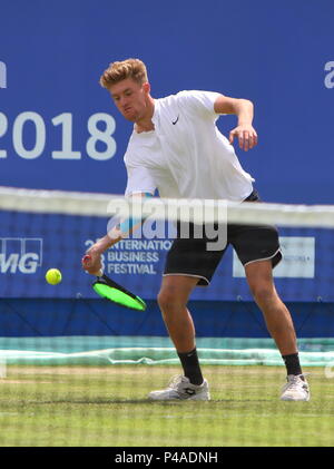 Liverpool, Großbritannien, Bmw International Tennis Turnier in Liverpool, Kredit Ian Fairbrother/Alamy leben Nachrichten Stockfoto