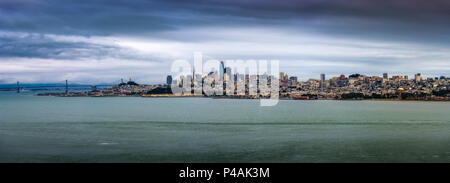 San Francisco Skyline panorama Stockfoto