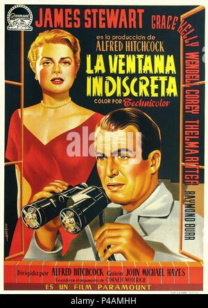 Original Film Titel: HECKSCHEIBE. Englischer Titel: HECKSCHEIBE. Regisseur: Alfred Hitchcock. Jahr: 1954. Quelle: Paramount Pictures/Album Stockfoto
