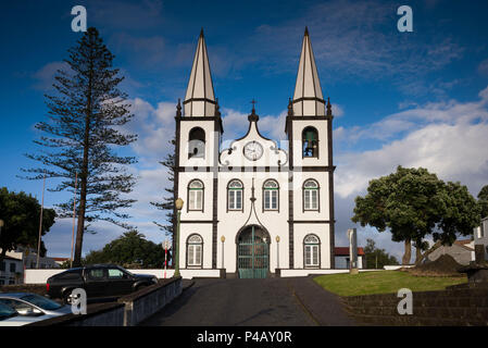 Portugal, Azoren, Insel Pico Madalena, Igreja de Santa Madalena Kirche Stockfoto